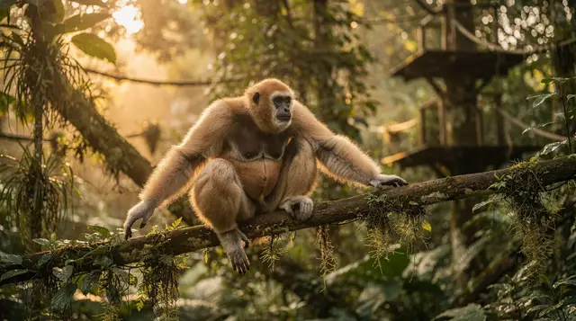 Gibbon rehabilitation project — Phuket's hands-off wildlife centre