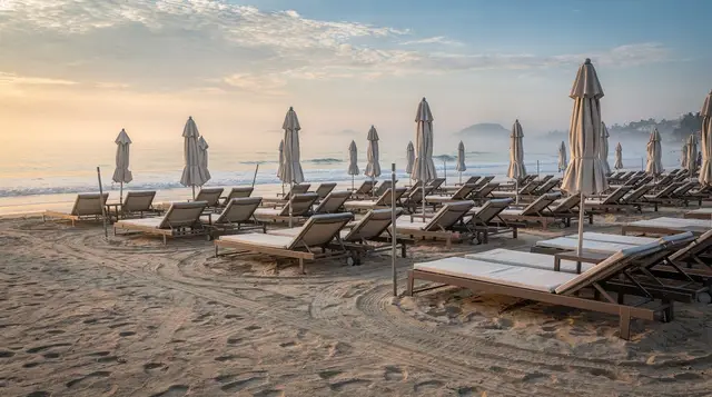 Phuket beach chairs, umbrellas and the rules behind them