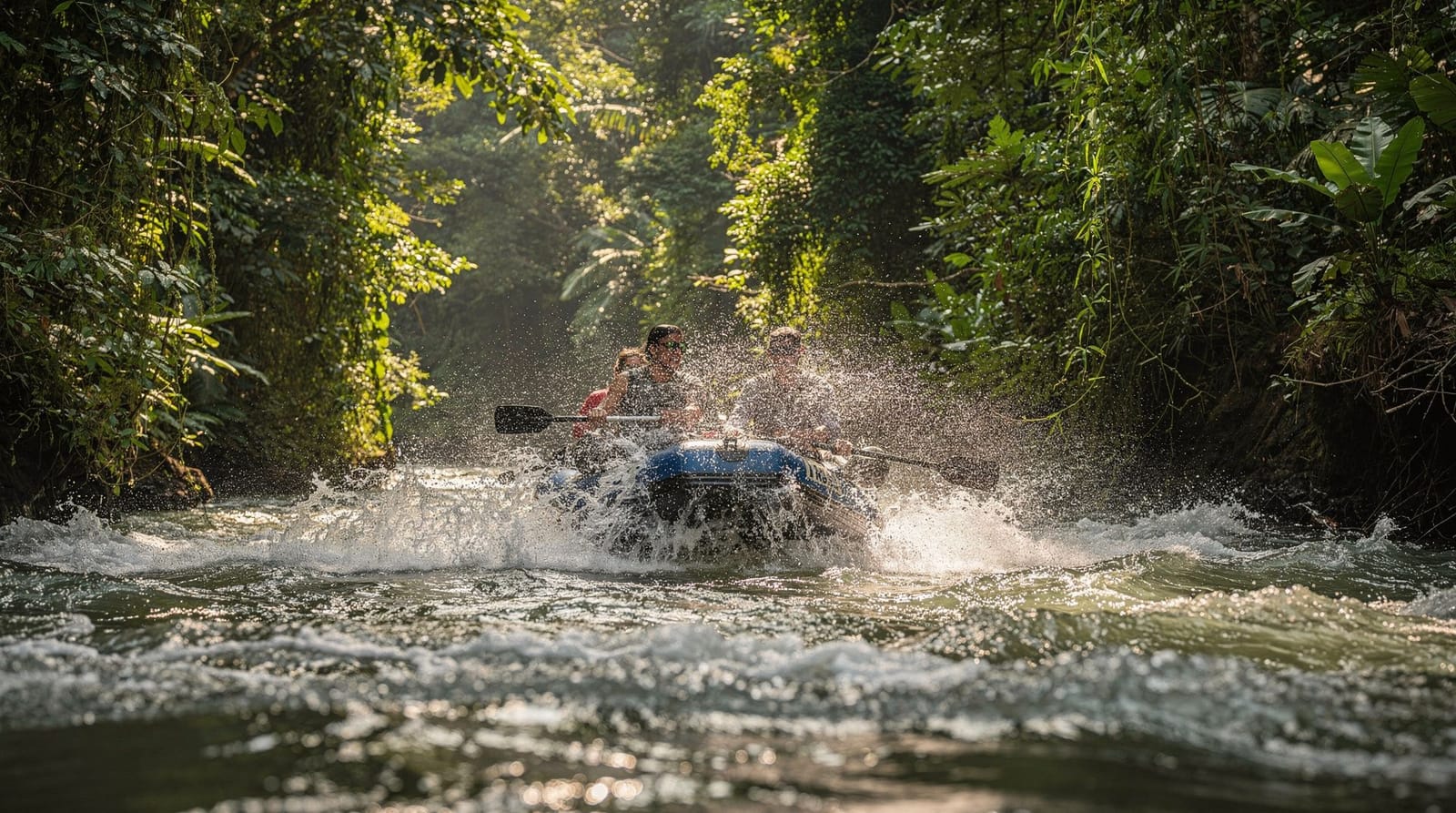 Wildwasser-Rafting bei Phuket